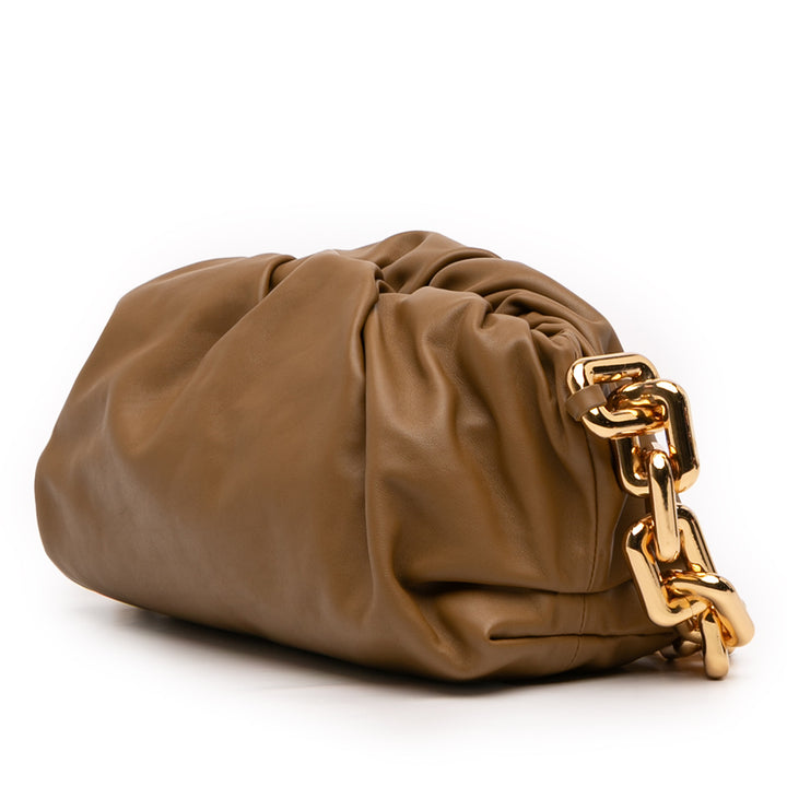 Bottega Veneta Cuir d’agneau Chain Pochette