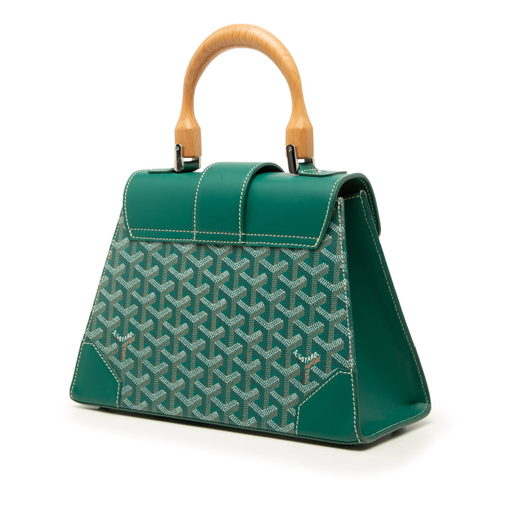 Goyard Saigon Structured PM Goyardine Vert – vue 2 – GABY PARIS