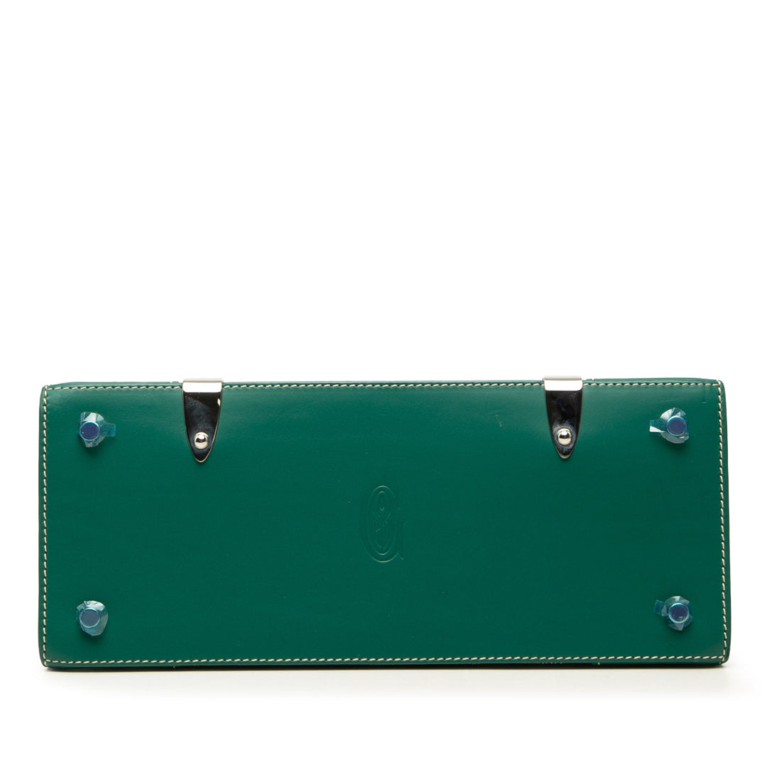 Goyard Saigon Structured PM Goyardine Vert – vue 3 – GABY PARIS