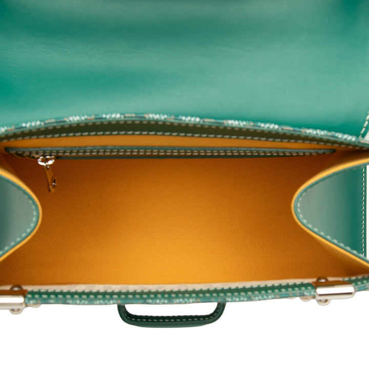 Goyard Saigon Structured PM Goyardine Vert – vue 4 – GABY PARIS