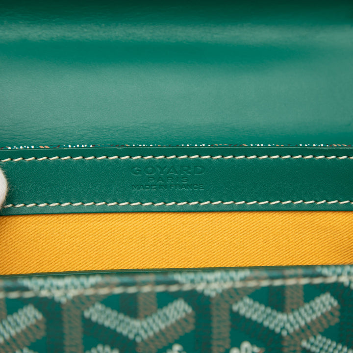 Goyard Saigon Structured PM Goyardine Vert – vue 5 – GABY PARIS