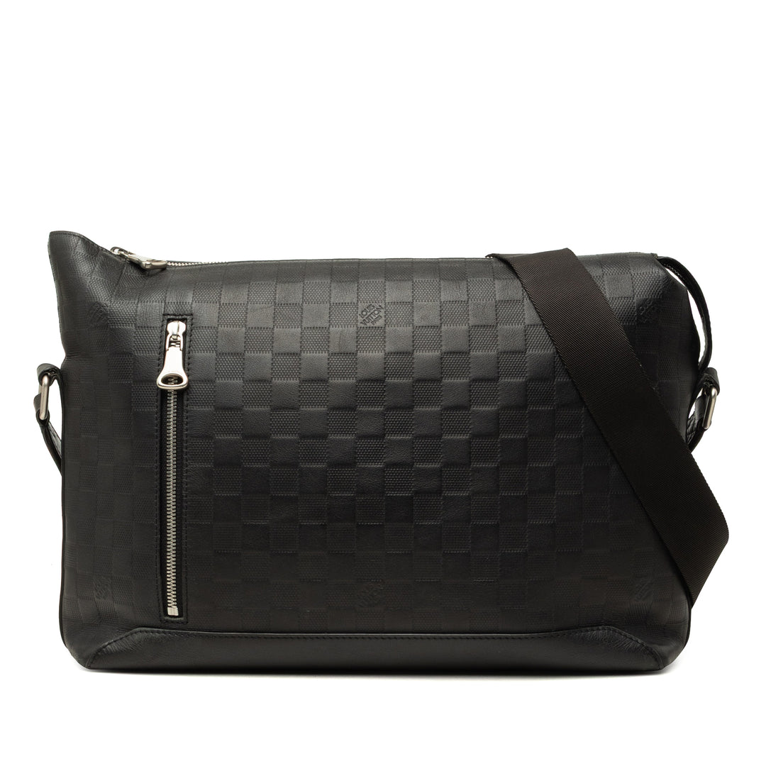 Discovery Messenger MM Damier Infini Noir