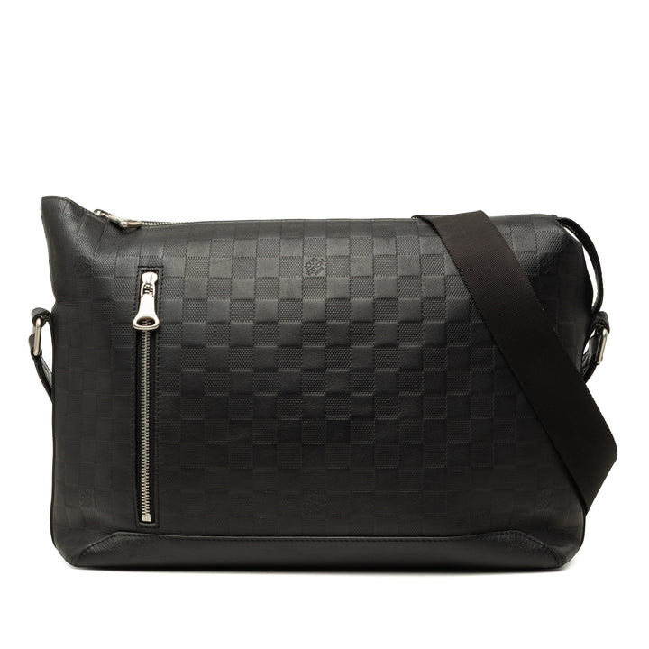 Discovery Messenger MM Damier Infini Noir