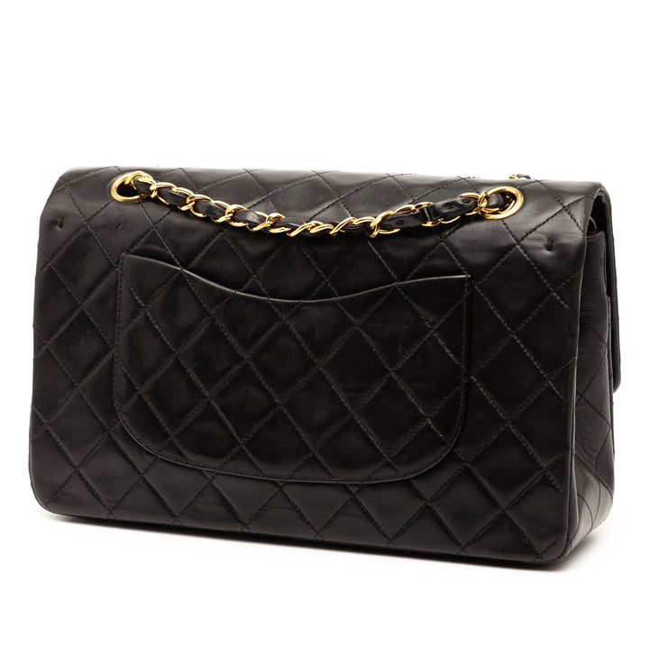 Chanel Medium Classic Cuir d’agneau Double rabat
