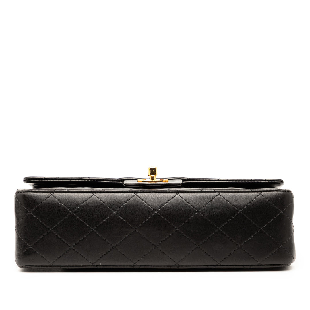 Chanel Medium Classic Cuir d’agneau Double rabat
