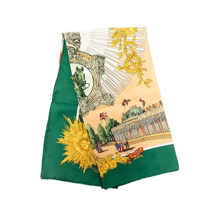 Sanssoucy Foulard 90 Vert