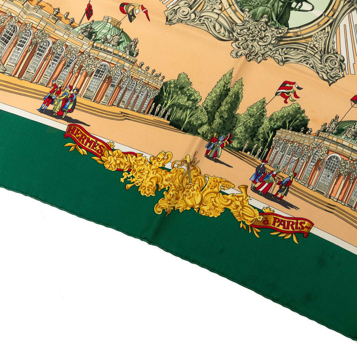 Sanssoucy Foulard 90 Vert