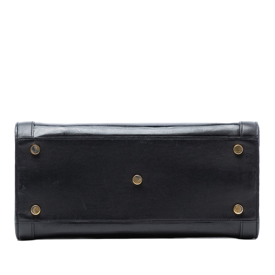 Saint Laurent Small Cuir verni Sac De Jour Sac