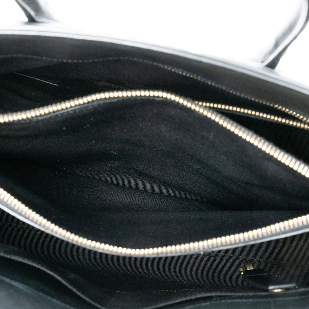 Saint Laurent Small Cuir verni Sac De Jour Sac