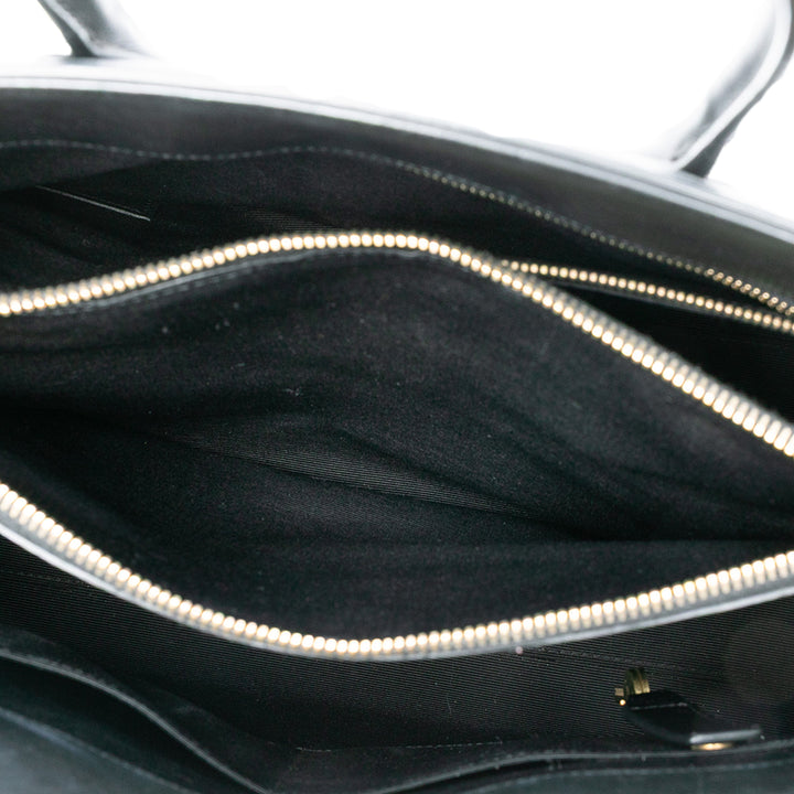 Saint Laurent Small Cuir verni Sac De Jour Sac