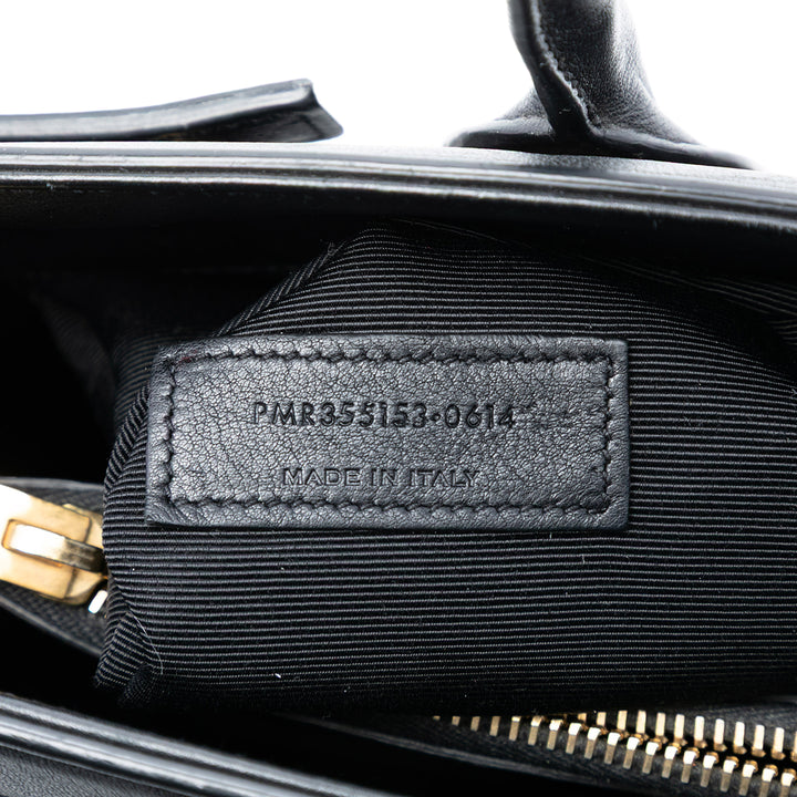 Saint Laurent Small Cuir verni Sac De Jour Sac