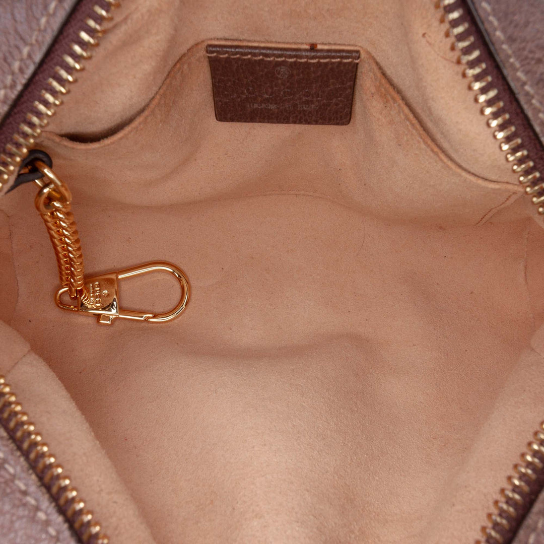 Mini GG Supreme Ophidia Crossbody Brown - Gaby Paris