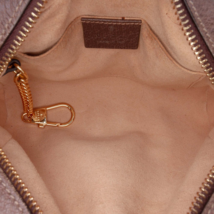 Mini GG Supreme Ophidia Crossbody Brown - Gaby Paris