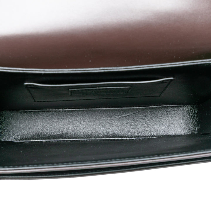 Saint Laurent Medium Cuir de veau Solferino Sac cartable In Boîte Marron – GABY PARIS Authentique