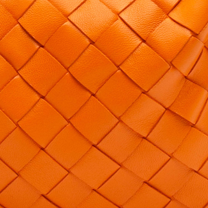 Mini Nappa Intrecciato Jodie Orange - Gaby Paris
