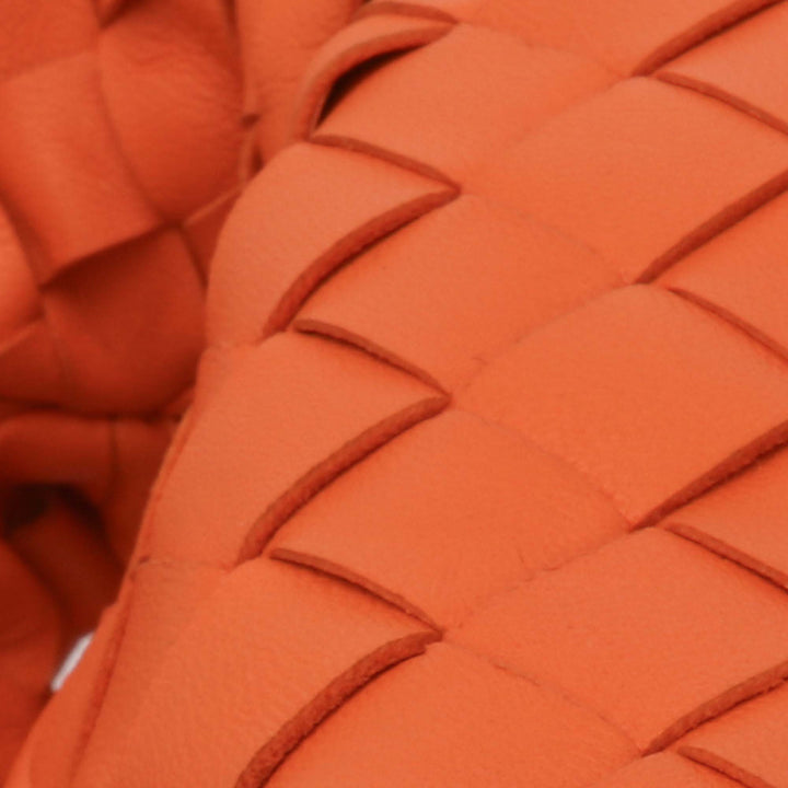 Mini Nappa Intrecciato Jodie Orange - Gaby Paris