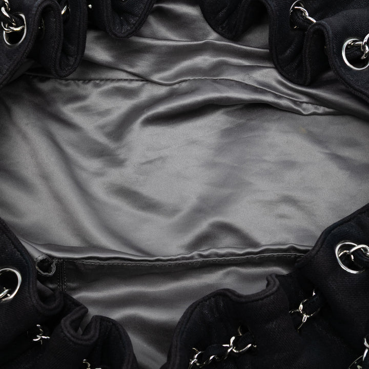 Chanel Jersey Melrose Cabas