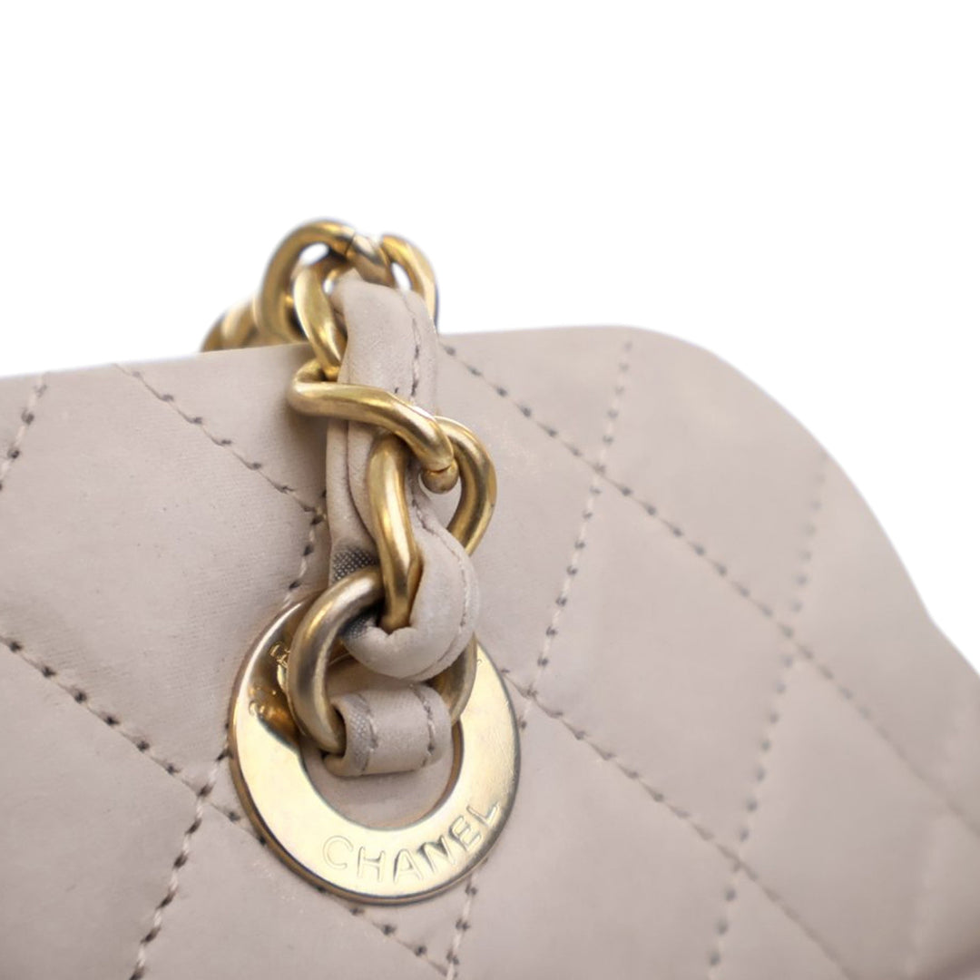 Chanel Matelassé Cuir de veau Chic Quilt Bowling Bag