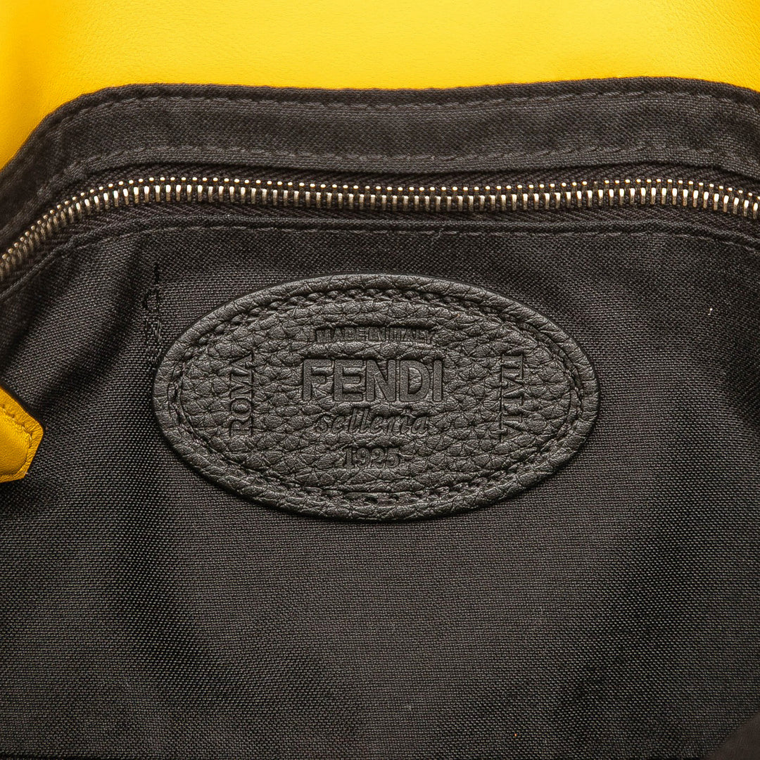 Fendi Selleria Baguette Sac Gris – vue 6 – GABY PARIS