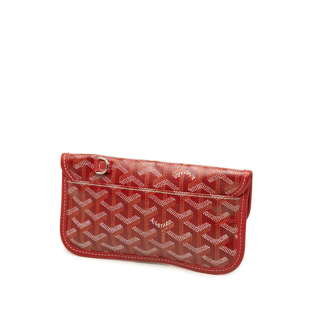 Goyard Pochette Saint Louis Goyardine Rouge – vue 2 – GABY PARIS