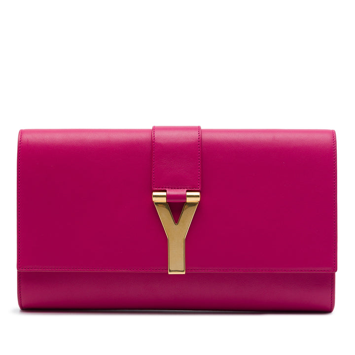 Saint Laurent Chyc Ligne Pochette Rose