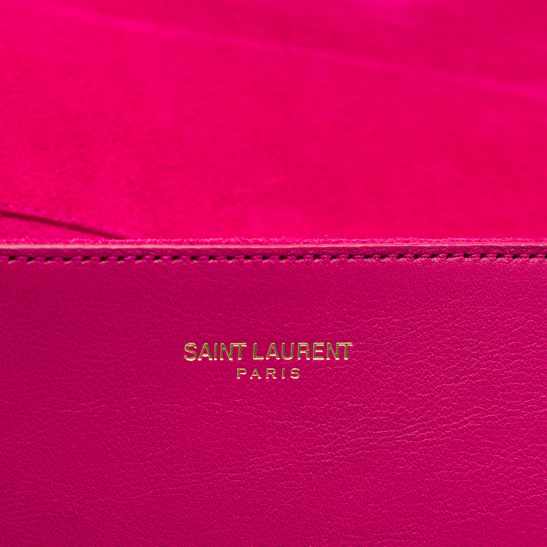 Saint Laurent Chyc Ligne Pochette Rose