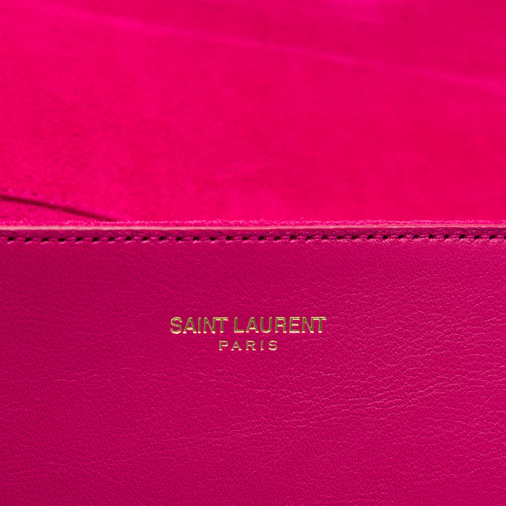 Saint Laurent Chyc Ligne Pochette Rose
