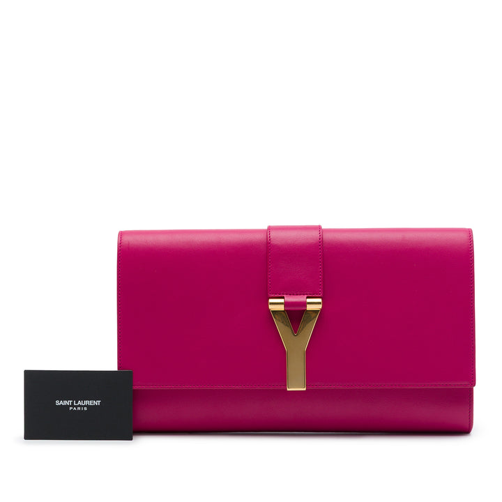 Saint Laurent Chyc Ligne Pochette Rose