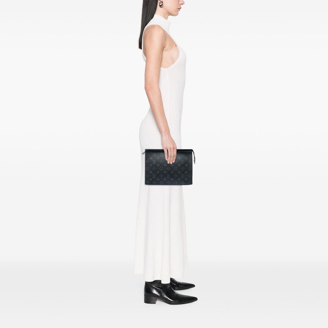 Pochette Voyage MM Monogram Eclipse Noir