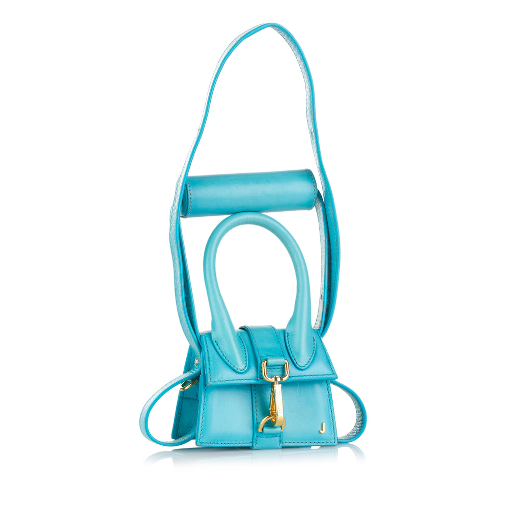 Le Chiquito Montagne Mini Bag Blue - Gaby Paris