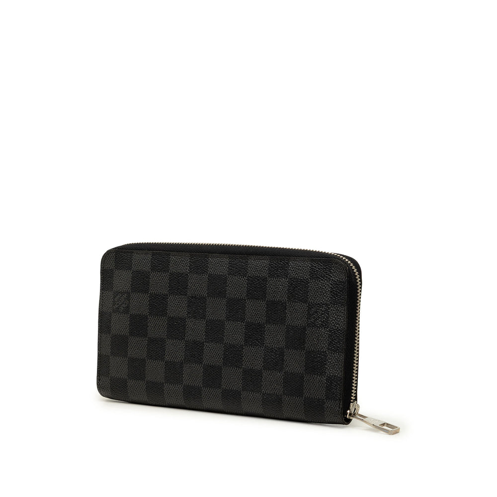 Louis Vuitton Zippy Portefeuille organisateur Damier Graphite Noir – vue 2 – GABY PARIS