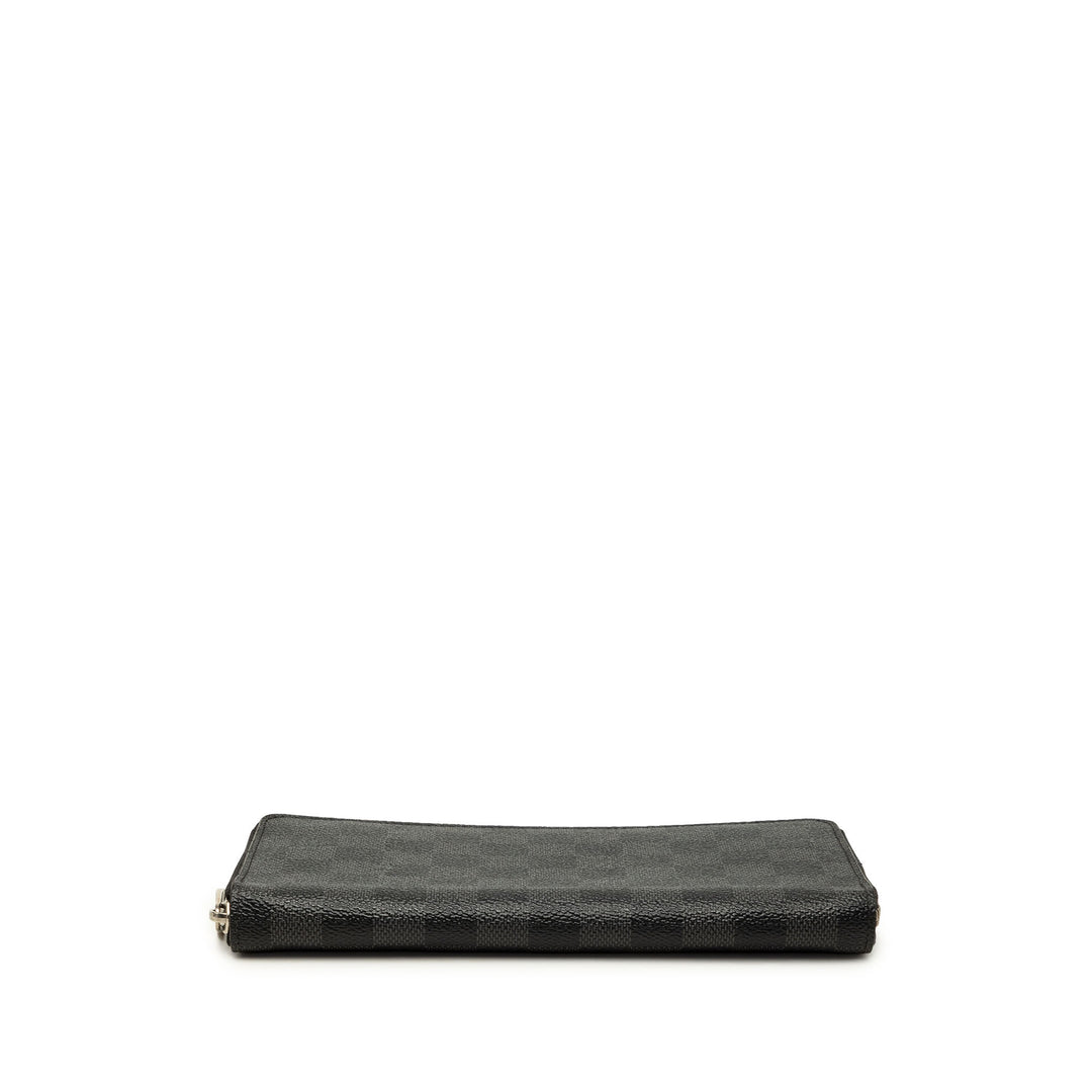 Louis Vuitton Zippy Portefeuille organisateur Damier Graphite Noir – vue 3 – GABY PARIS