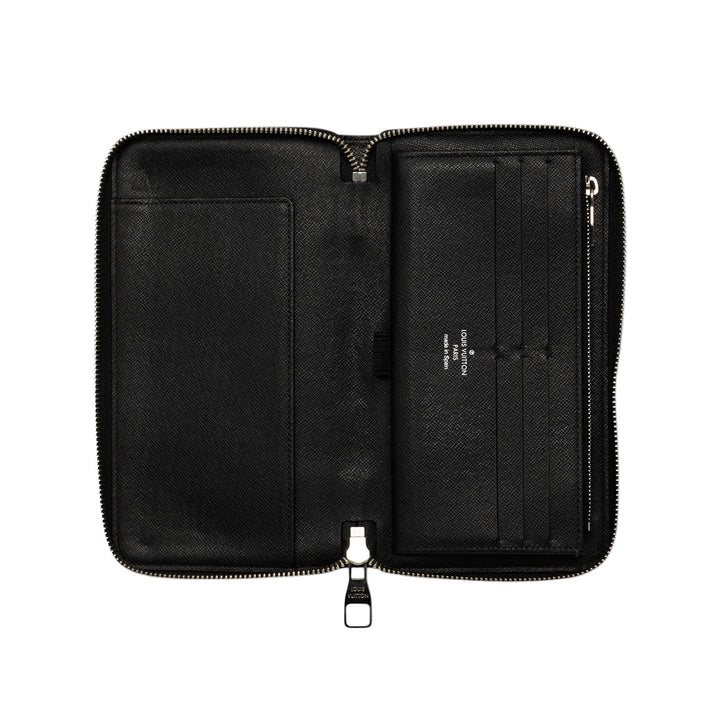 Louis Vuitton Zippy Portefeuille organisateur Damier Graphite Noir – vue 4 – GABY PARIS