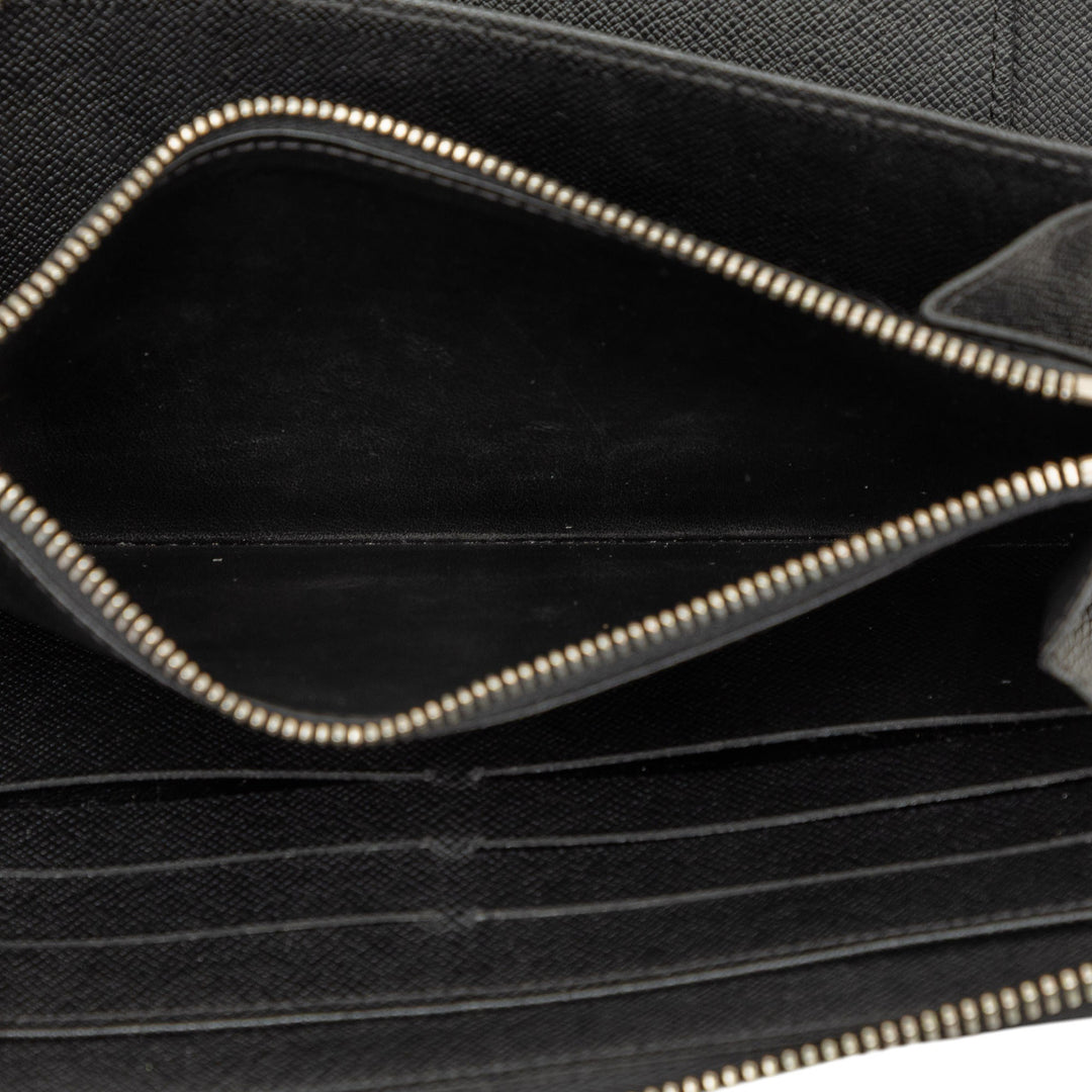 Louis Vuitton Zippy Portefeuille organisateur Damier Graphite Noir – vue 6 – GABY PARIS
