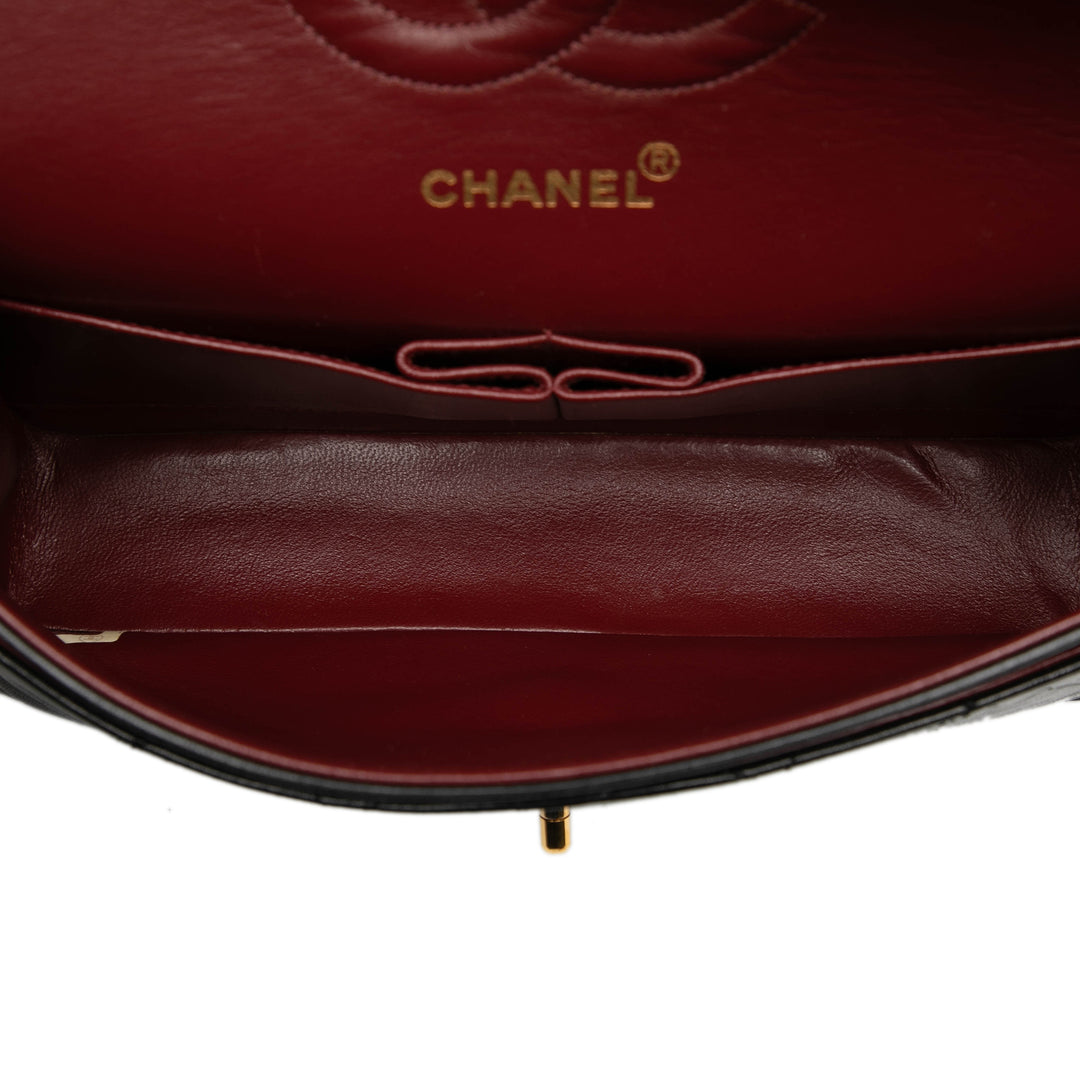 Chanel Medium Classic Cuir d’agneau Double rabat
