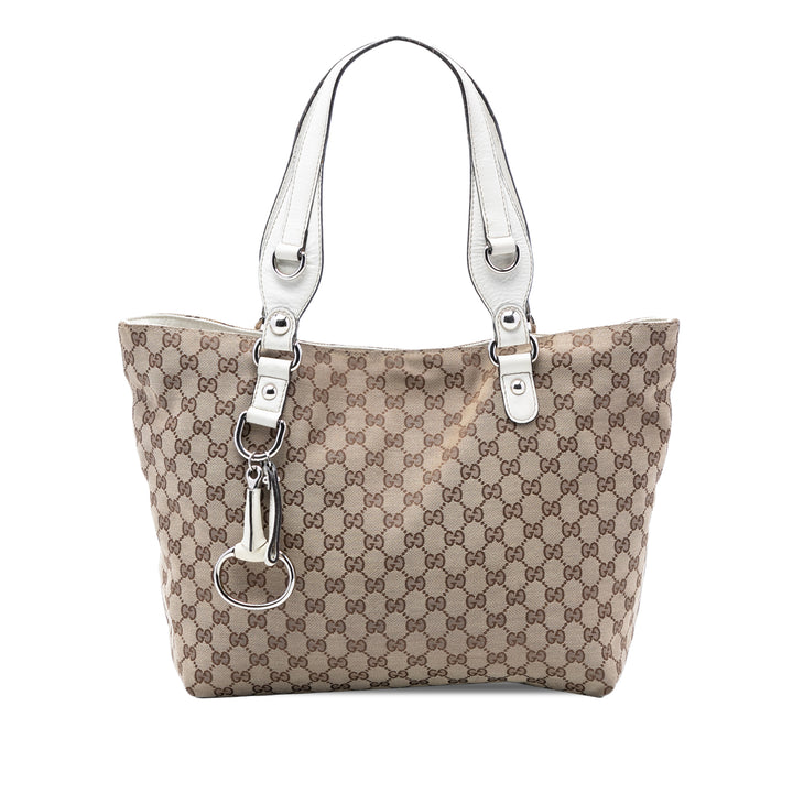 Gucci Medium GG Toile Icon Bit Cabas