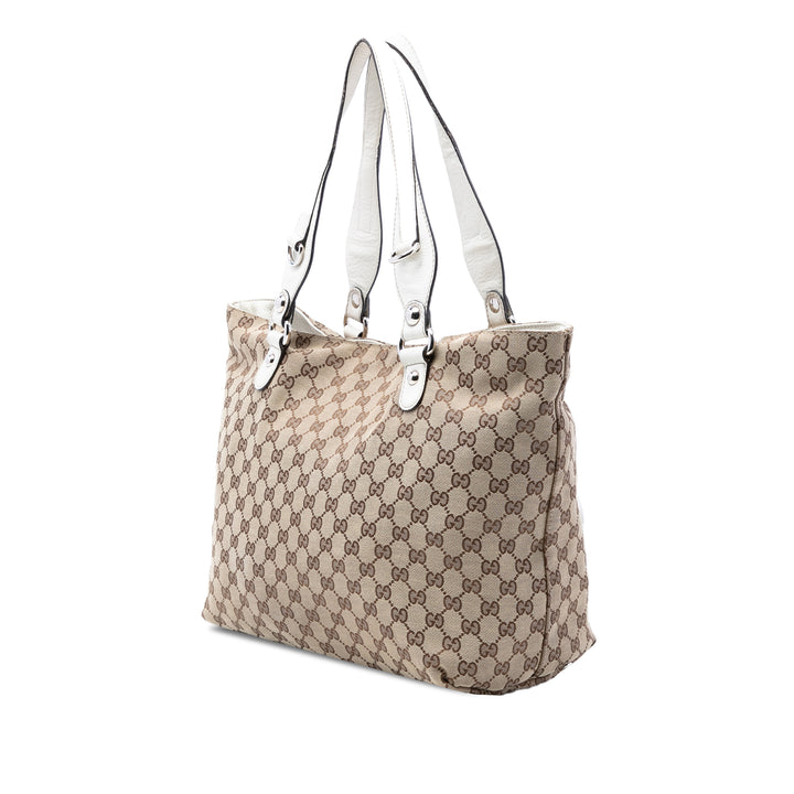 Gucci Medium GG Toile Icon Bit Cabas