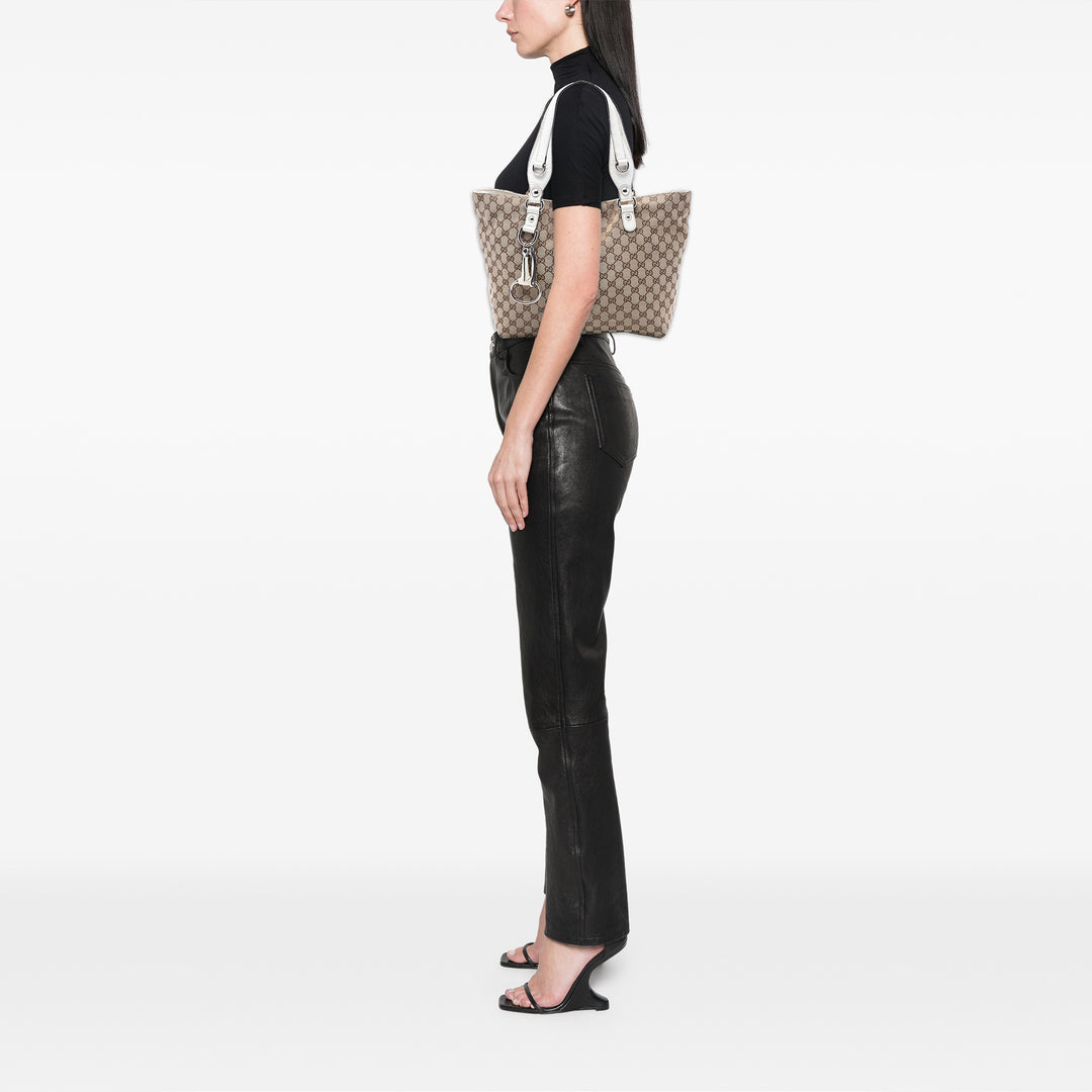Gucci Medium GG Toile Icon Bit Cabas