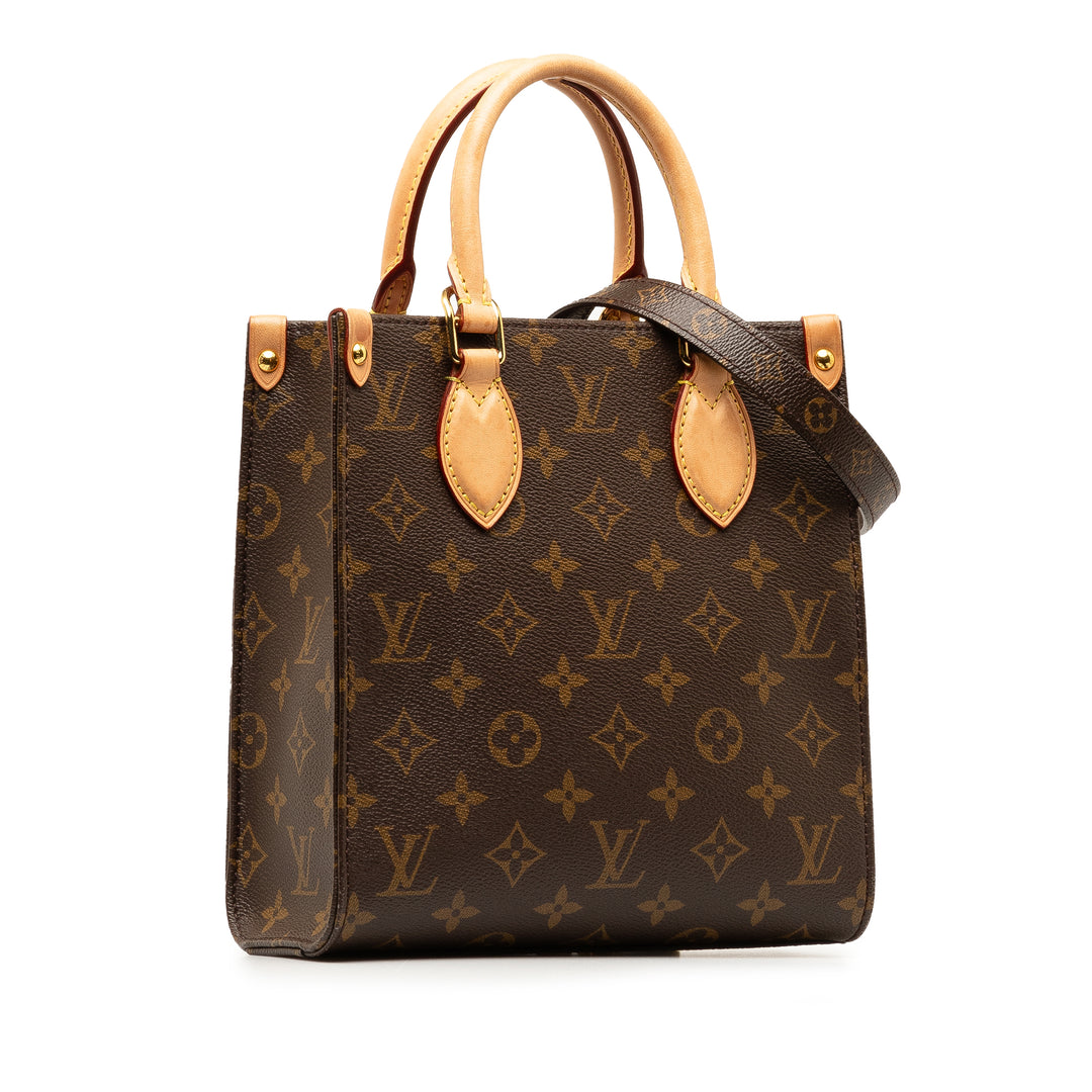 Louis Vuitton Monogram Sac Plat BB Brown - GABY PARIS