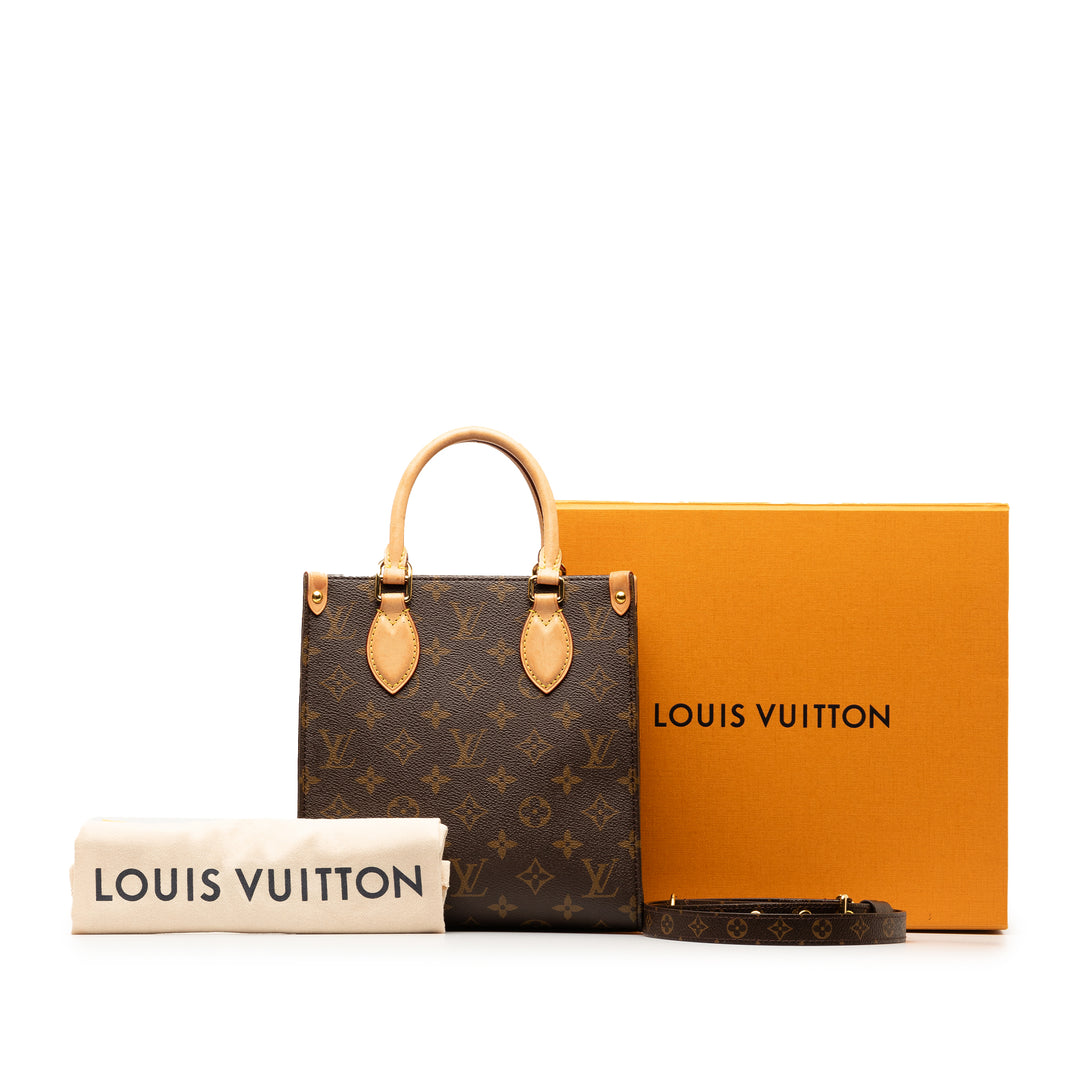 Louis Vuitton Monogram Sac Plat BB Brown - GABY PARIS