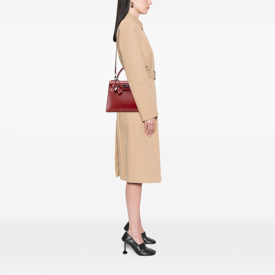 Box Calf Kelly II Sellier 28 Red - Gaby Paris