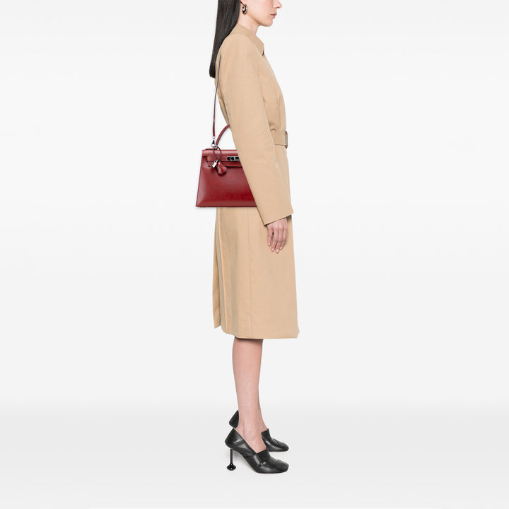 Box Calf Kelly II Sellier 28 Red - Gaby Paris