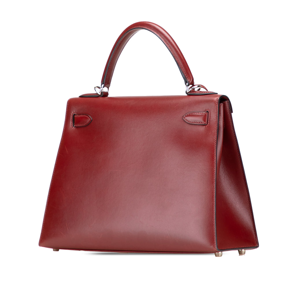 Box Calf Kelly II Sellier 28 Red - Gaby Paris
