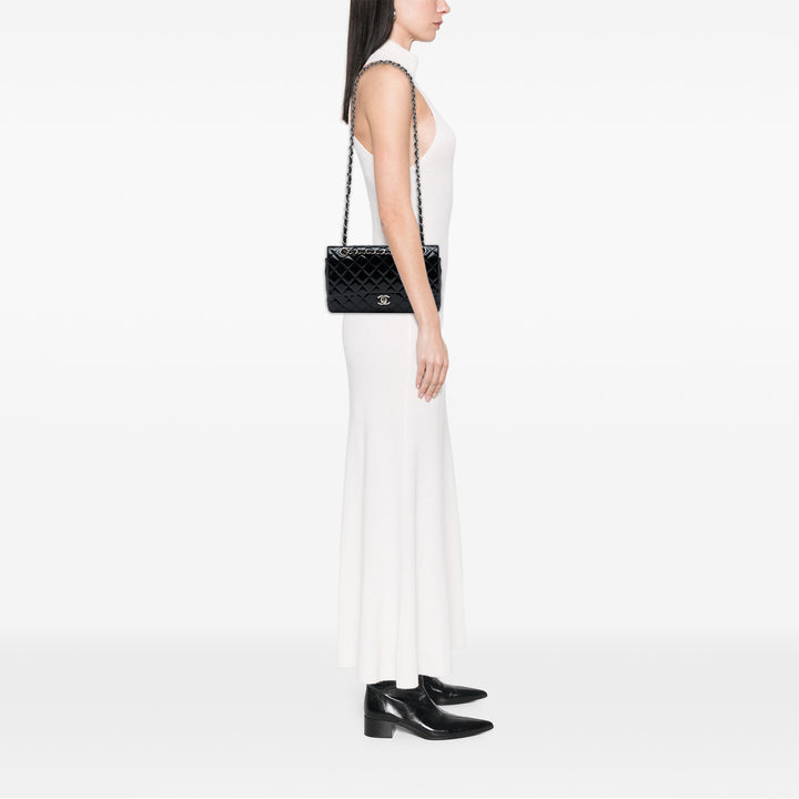 Chanel Classic Double rabat Moyen Noir