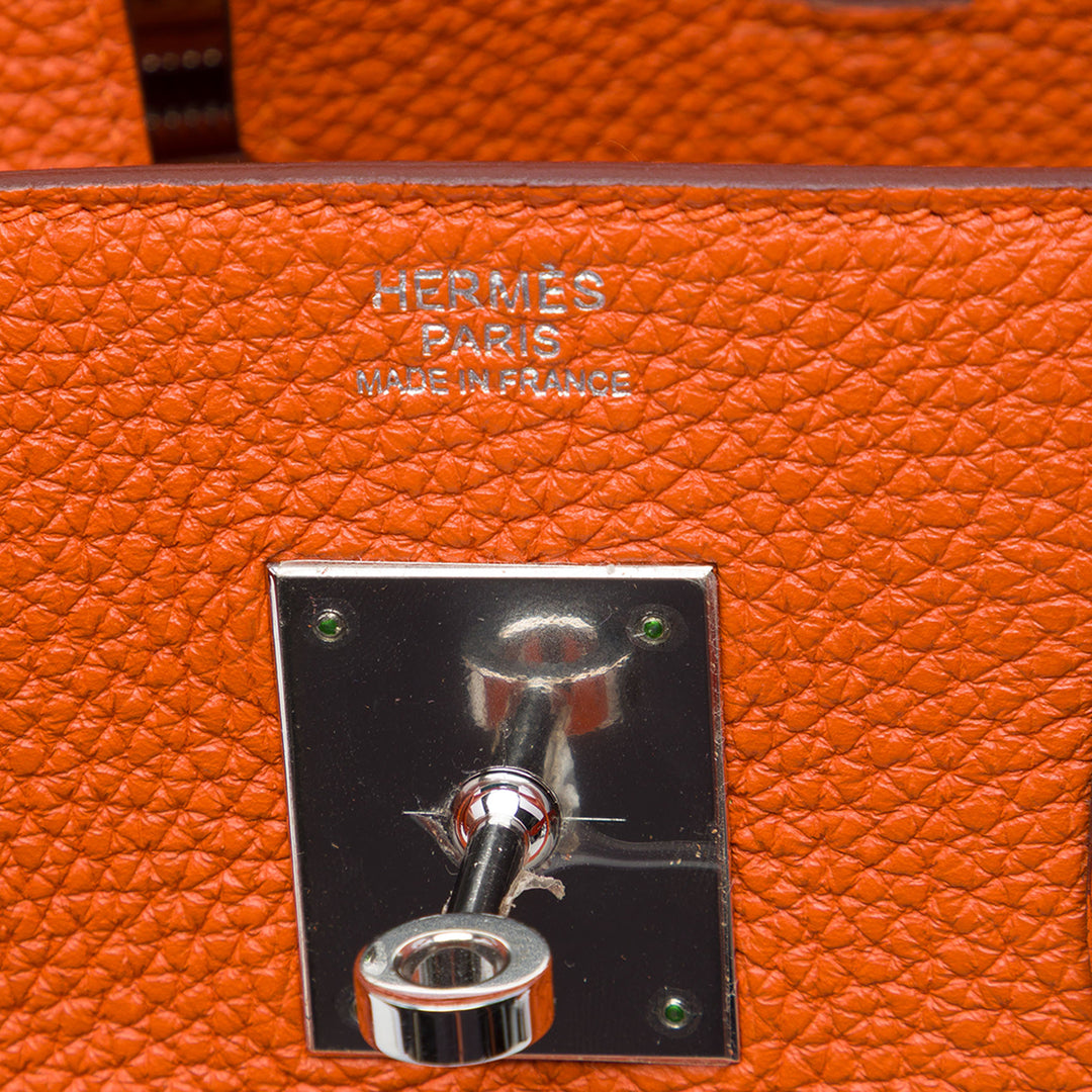 Hermès Clemence Birkin Retourne 30