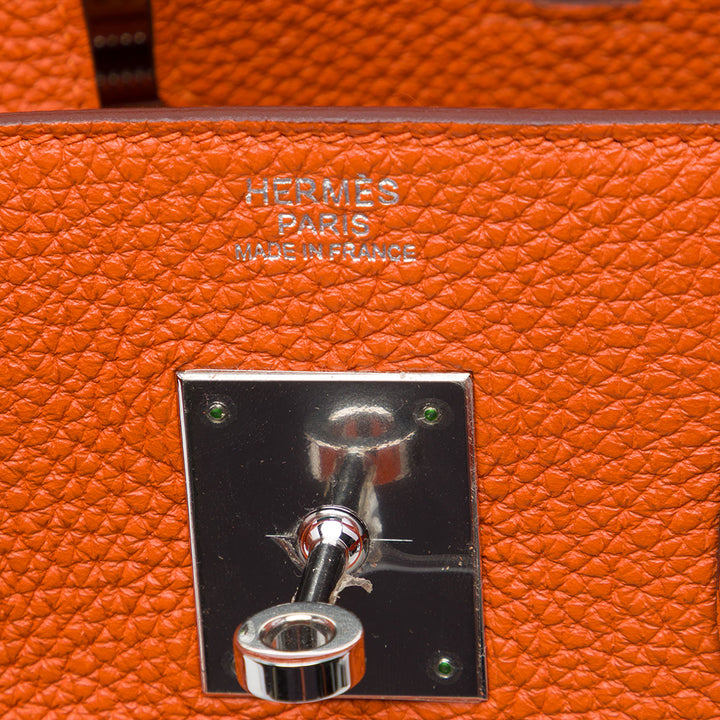 Hermès Clemence Birkin Retourne 30