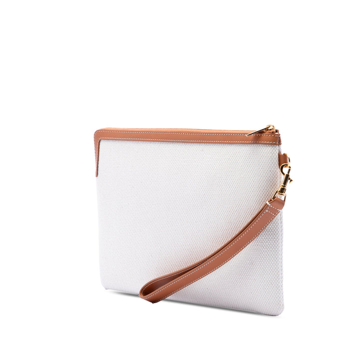 Celine Large Toile Logo Pochette