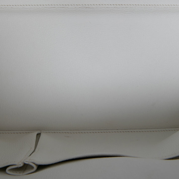 Hermès JPG Shoulder Kelly 42 Clémence Blanc – vue 4 – GABY PARIS