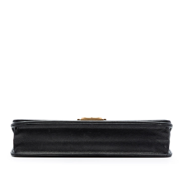 Chanel Matelassé Cuir d’agneau Double Stitch Boy Wallet on Chain