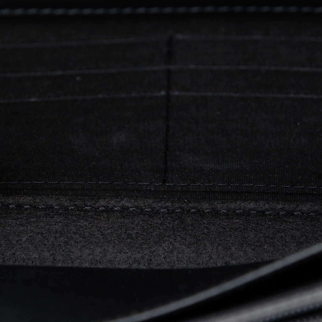 Chanel Matelassé Cuir d’agneau Double Stitch Boy Wallet on Chain